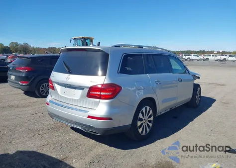 2018 Mercedes-Benz Gls 450 4Matic z USA, uszkodzony, nr VIN 4JGDF6EE1JB074262